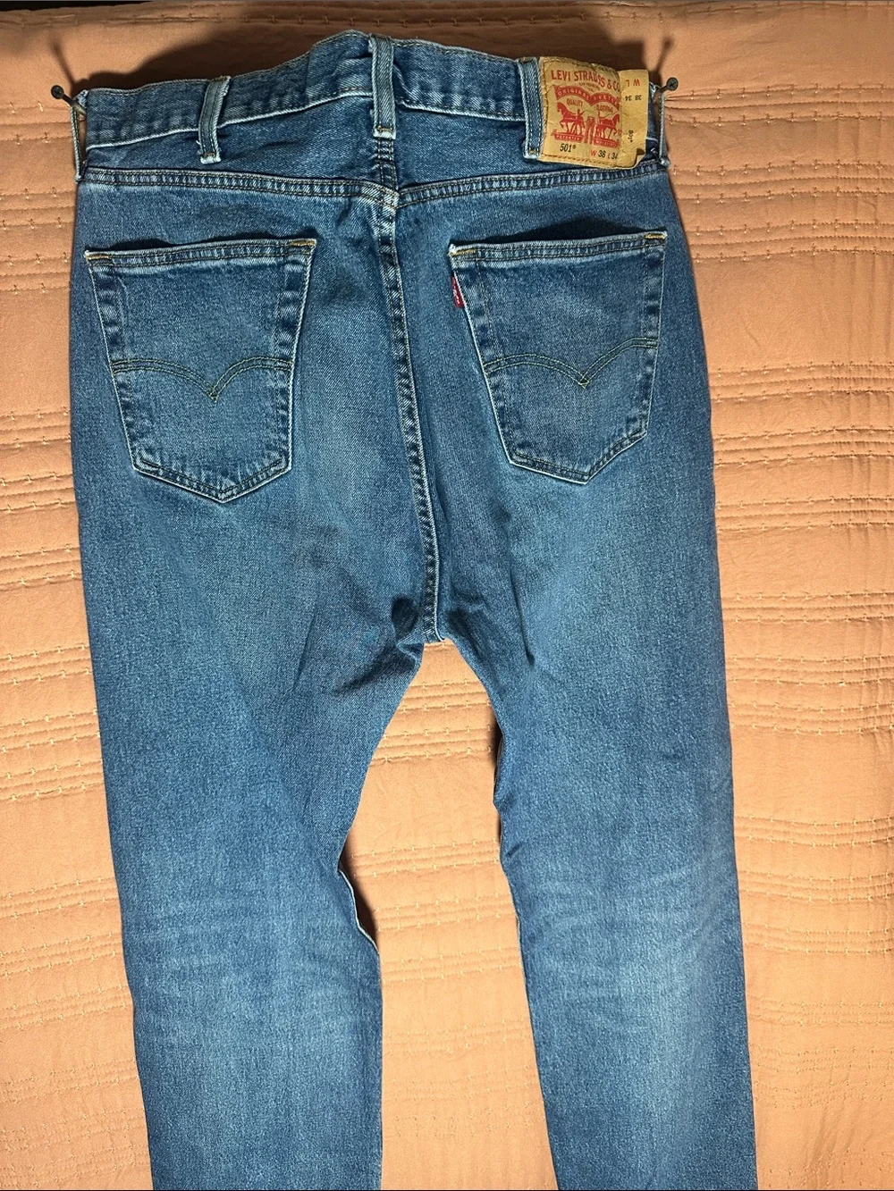 Levi's Men's Blue Straight Jeans